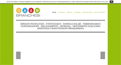 Desktop Screenshot of impiantibranchesi.it